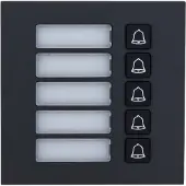 Dahua VTO4202FB-MB5 5-voudige beldrukker Zwart