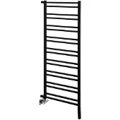 Sapho Metro radiator roomdivider 55x143cm mat zwart