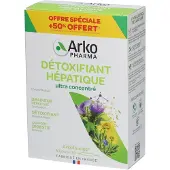 Arkopharma Arkofluides Hepatic Detox 20 Ampullen + 10 Ampullen Gratis