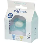 Difrax Fopspeen Natural 0-6 mnd Woezel & Pip 1 stuk