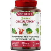 SuperDiet Quatuor Circulation Organic 120 Capsules
