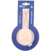 Difrax Siliconen Fopspeenhouder Nude 1 St Fopspeenketting