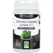Phyto Geactiveerde Plantaardige Kool Biologisch Darmcomfort 60 Capsules