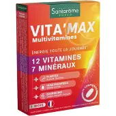 Santarome Vita'Max Multivitaminen Voor Senioren 30 Tabletten