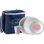 Marine Business Mare Coral Tableware Set 16 Pieces Transparant 30 x 30 x 25 cm