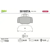 Valeo 301057A Remblokken