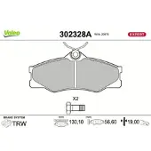 Valeo 302328A Remblokken