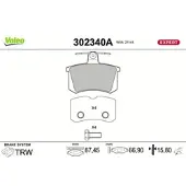 Valeo 302340A Remblokken