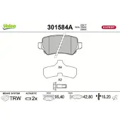 Valeo 301584A Remblokken
