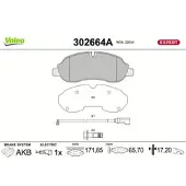 Valeo 302664A Remblokken