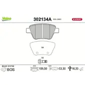 Valeo 302134A Remblokken