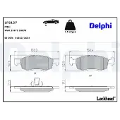 Delphi Remblokset LP2137, voor