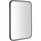 Sapho Cetis Spiegel met LED-verlichting 60x80cm, mat zwart
