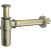 A&n&a aqualine Retro Wastafelsifon 5/4" dia 32mm, donker brons