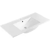 Hak Sapho SLIM keramische wastafel, meubel, 100x46,5 cm, wit