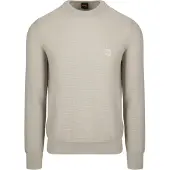 BOSS Trui 'Anion' greige