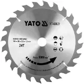 YATO TCT zaagblad voor hout 185 x 24 x 20 mm