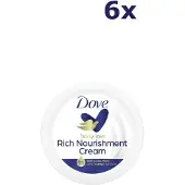 Dove - Body Love Bodycreme - Rich Nourishment - 6 x 150 ml