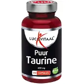 Lucovitaal Taurine Puur 600mg Capsules