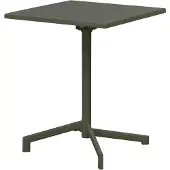 Ebuy24 Adam tuin cafétafel 60x60 cm inklapbaar groen.
