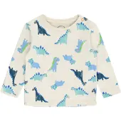 s.Oliver Shirt beige / blauw / lichtblauw / petrol