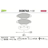 Valeo 302674A Remblokken