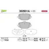 Valeo 302931A Remblokken
