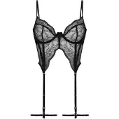 Hunkemoller Korset 'Isabelle' zwart