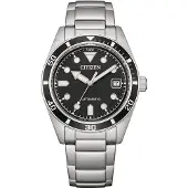 Citizen NJ0221-50E Horloge - Staal - Zilverkleurig - Ø 38.5 mm