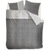 Rivièra Maison Dekbedovertrek Amsterdam Loft Grey Katoen-260 x 200 / 220 cm | Extra Breed