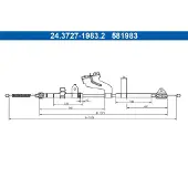 Ate 24.3727-1983.2 Handremkabel