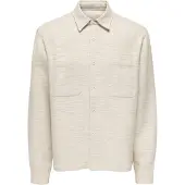 Only & Sons Overhemd beige