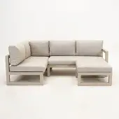 Vita Grosso hoekbank 3 delig links beige