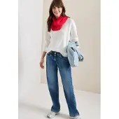 Cecil Dames Sjaal met lus - Rood - One size