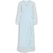 Vila Lange Mouwen Maxi Jurk 36 EU dames