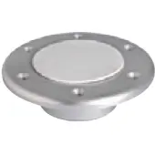 Nuova Rade TABLE BOTTOM PLATE, FLUSHMOUNT, ALUM.ÿ1m