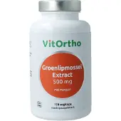 Vitortho Groenlipmosselextract 500mg