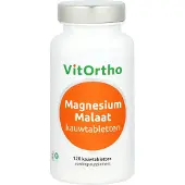 Vitortho Magnesium Malaat Kauwtabletten