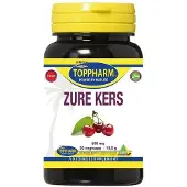 Toppharm Zure kers 500 mg puur 30 vcaps
