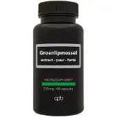 APB Holland Groenlipmossel 550mg puur (60 capsules)