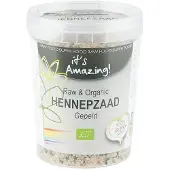 It'S Amazing Raw & organic hennepzaad gepeld 250 gram