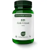 Aov 531 Zink Citraat (15 mg) 60 vegacapsules