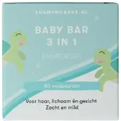 ShampooBars.nl 3-in-1 Baby bar babypoeder 60 gram