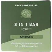 SOLYD 3-in-1 Bar Forest Hair, Body and Face - 60g
