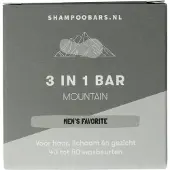 ShampooBars.nl 3-in-1 Bar mountain 60 gram