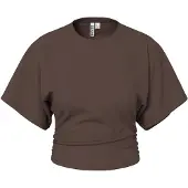Pieces Shirt bruin