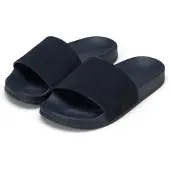 Marc O'Polo Badslippers met labelreliëf