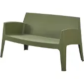 Leitmotiv - Lounge Bank Recreo - Groen - 66,5x119x73 cm