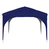 vidaXL Pop-up Feesttent 290 x 290 x 245 cm Blauw