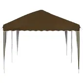 vidaXL Pop-up Feesttent 575 x 290 x 245 cm Taupe